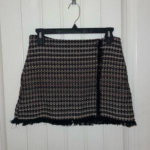 Zara Tweed Mini Skirt